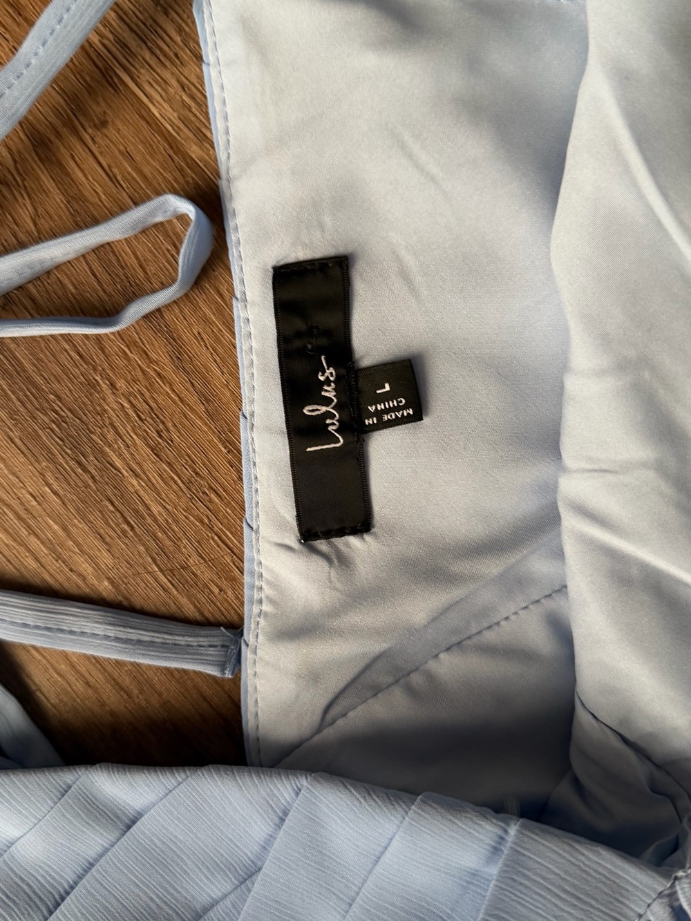 Lulus Baby Blue Dress - Picture 8 of 9